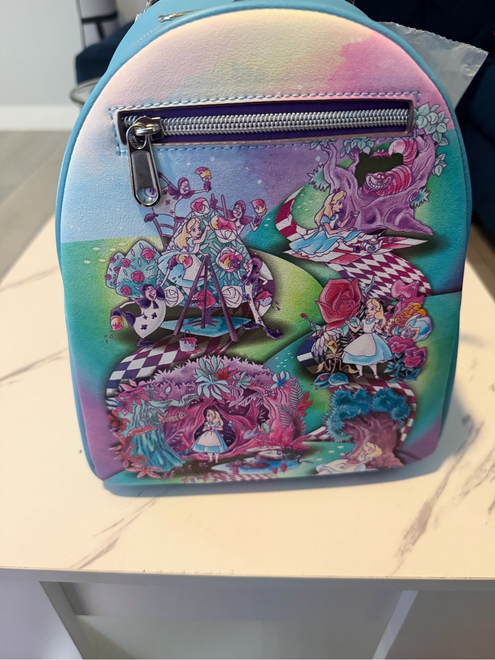 Loungefly Alice in Wonderland Pastel Mini Backpack